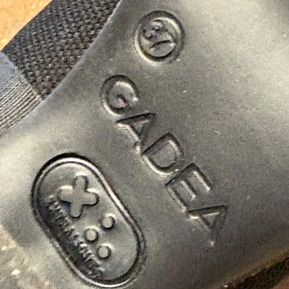 Gadea Black Stretch Sock Buckle Boots Leather Heels Made In Spain 37 Extralight - Picture 10 of 15